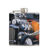 Frisierte Auto Flachmann (Vorderseite)