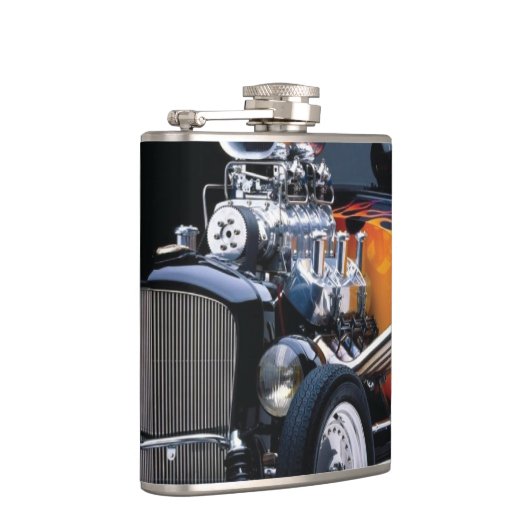 Frisierte Auto Flachmann (Rechts)