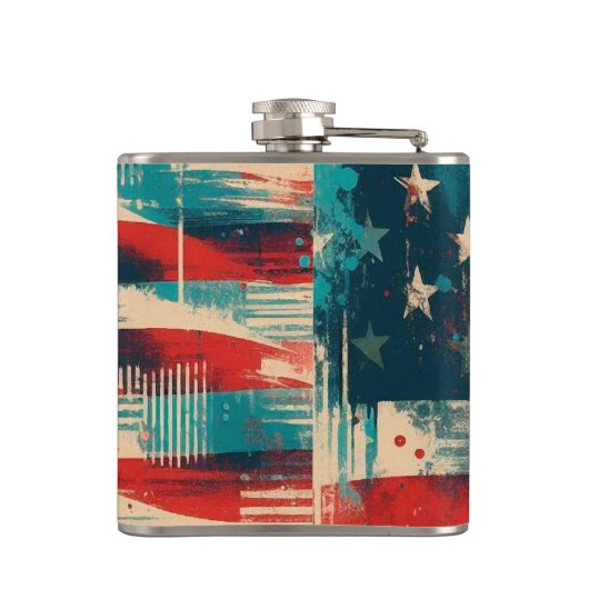 Frisierte Auto Flachmann (Rückseite)