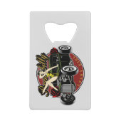 Frisierte Auto Flaschenöffner aus Edelstahl (Rückseite)