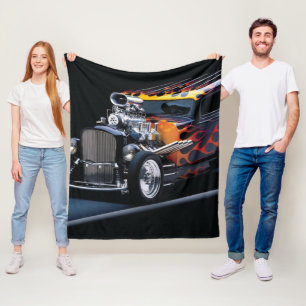 Frisierte Auto Fleecedecke