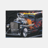 Frisierte Auto Fleecedecke (Vorderseite (Horizontal))