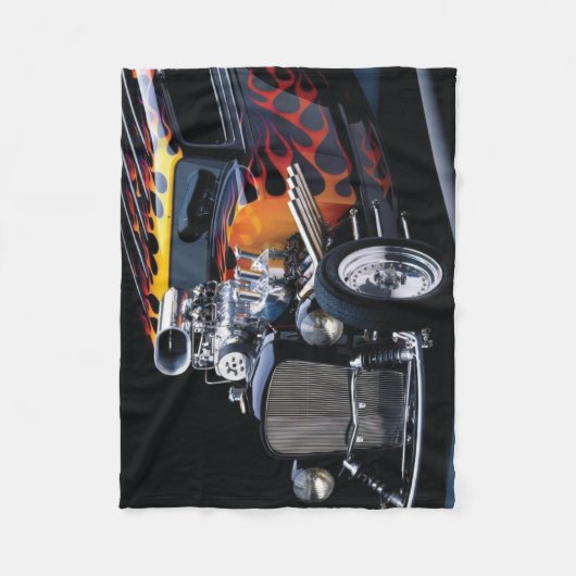 Frisierte Auto Fleecedecke (Vorderseite)