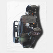 FRISIERTE AUTO FLEECEDECKE (Vorderseite)