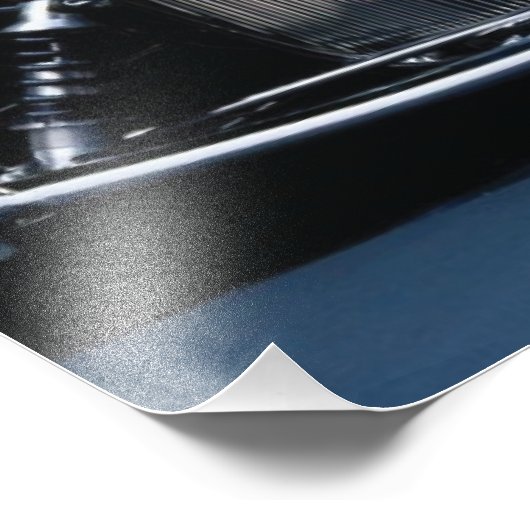 Frisierte Auto Fotodruck (Ecke)