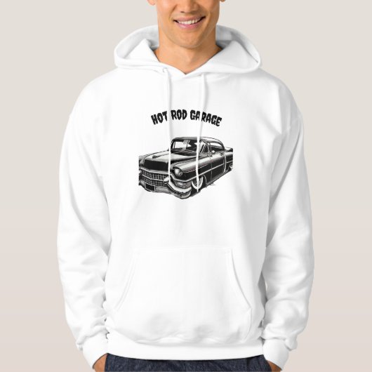 Frisierte Auto Garage Hoodies (Vorderseite)