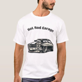Frisierte Auto Garage T-Shirt