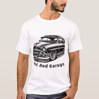 Frisierte Auto Garage T-Shirt