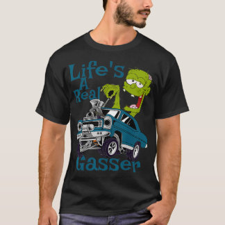 Frisierte Auto Gasser Outlaw Drag Racing Blown Str T-Shirt