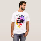 Frisierte Auto Gasser T - Shirt (Vorne ganz)