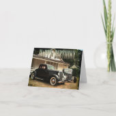 Frisierte Auto Geburtstagskarte Karte (Vorderseite)
