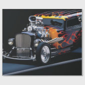 Frisierte Auto Geschenkpapier (Flach)