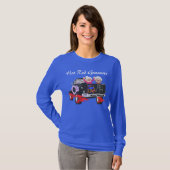 Frisierte Auto Grannies Long Sleeve T - Shirt (Vorne ganz)