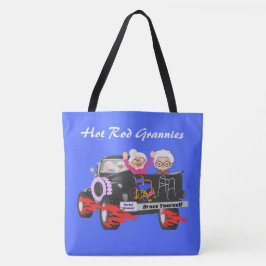 Frisierte Auto Grannies Schultertasche Tasche