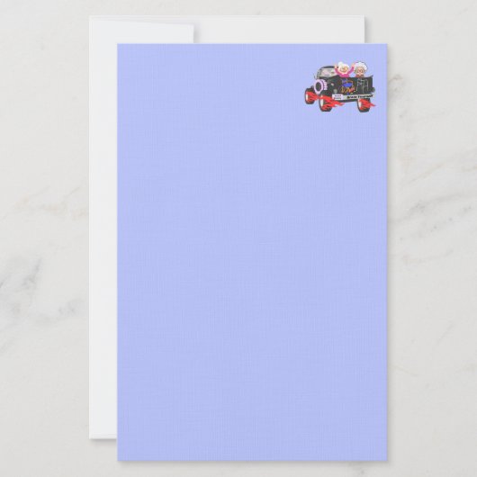 Frisierte Auto Grannies Stationery Briefpapier (Vorderseite)