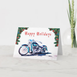 Frisierte Auto Holiday Card Karte