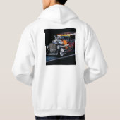 Frisierte Auto Hoodie (Rückseite)