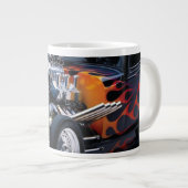 Frisierte Auto Jumbo-Tasse (Vorderseite Rechts)