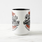 frisierte Auto Kaffee Tasse (Zentrum)