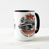 frisierte Auto Kaffee Tasse (VorderseiteRechts)