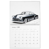frisierte Auto-Kalender 2024 Kalender (Jan 2027)