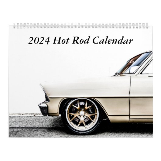 frisierte Auto-Kalender 2024 Kalender (Titelbild)