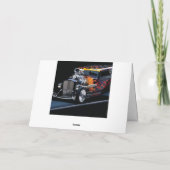 Frisierte Auto Karte (Rückseite)
