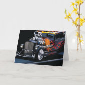 Frisierte Auto Karte (Gelbe Blume)