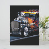 Frisierte Auto Karte (Stehend Vorderseite)