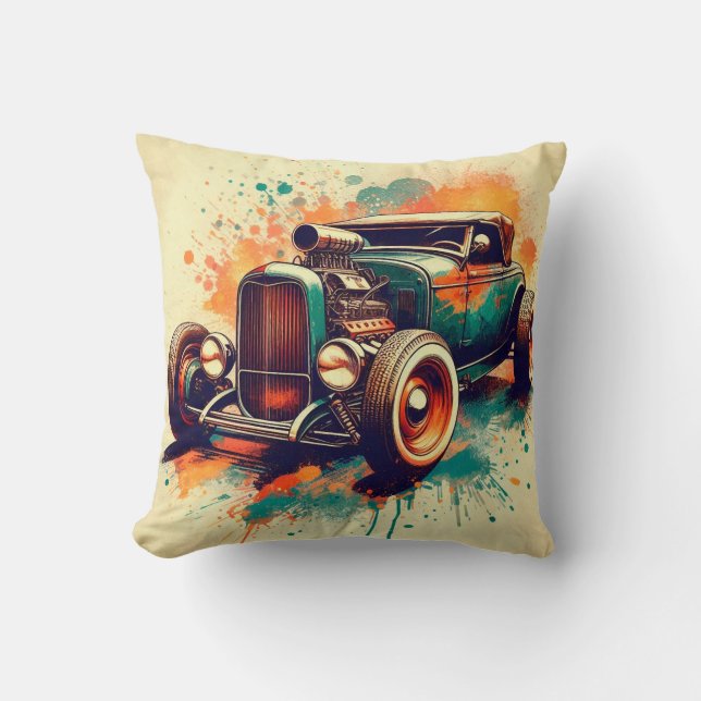 Frisierte Auto Kissen (Vorderseite)
