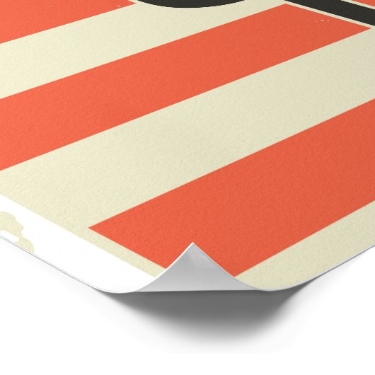 Frisierte Auto-Klassiker Poster (Ecke)