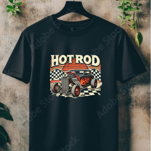 Frisierte Auto Legend. T-Shirt