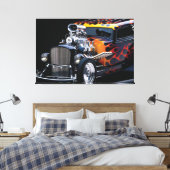 Frisierte Auto Leinwanddruck (Insitu (Schlafzimmer))