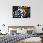 Frisierte Auto Leinwanddruck (Insitu (Schlafzimmer))