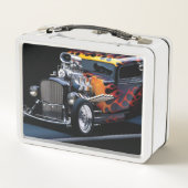 Frisierte Auto Metall Brotdose (Rückseite)