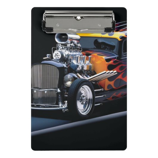 Frisierte Auto Mini Klemmbrett (Vorderseite)