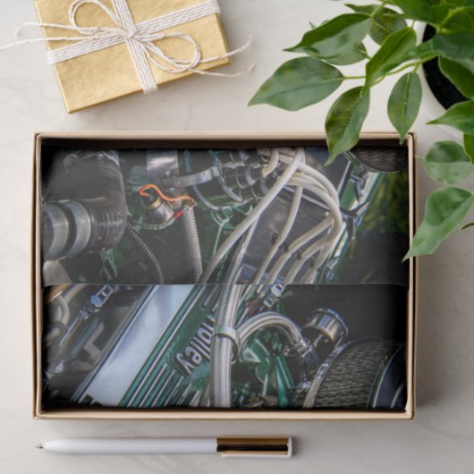 Frisierte Auto-Motor-Papierpapier Seidenpapier (Geschenk)