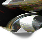 FRISIERTE AUTO MOTOR - POSTER (Ecke)