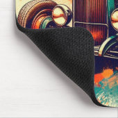 Frisierte Auto Mousepad (Ecke)