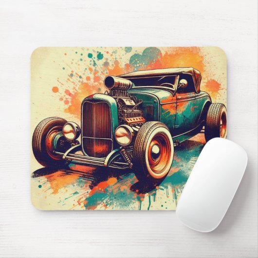 Frisierte Auto Mousepad (Mit Mouse)