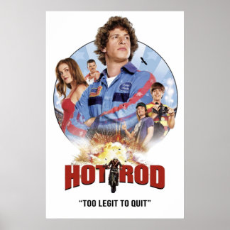 Frisierte Auto Movie Andy Samberg Poster