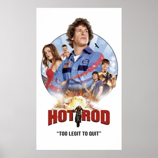Frisierte Auto Movie Andy Samberg Poster (Vorne)