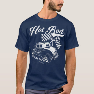 Frisierte Auto Original Parts Classic Old American T-Shirt