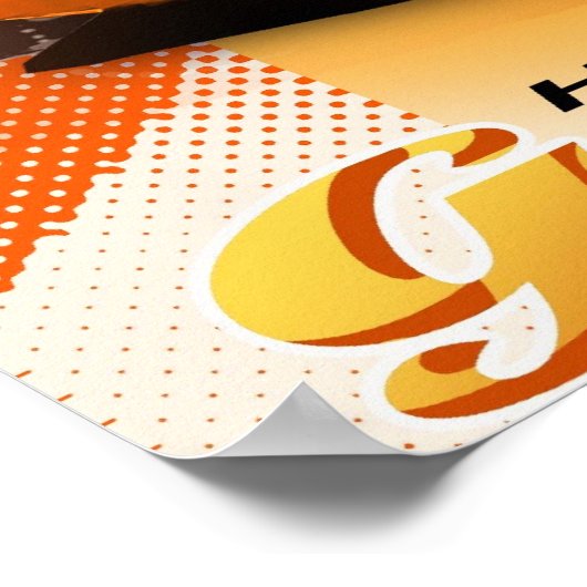 Frisierte Auto Poster (Ecke)