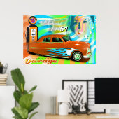 Frisierte Auto Poster (Heimbüro)