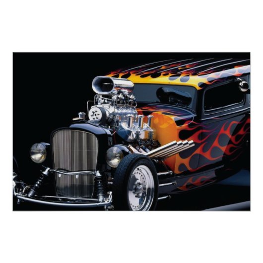 Frisierte Auto Poster (Vorderseite)