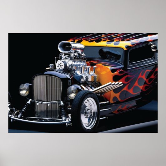 Frisierte Auto Poster (Vorne)