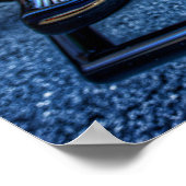 Frisierte Auto Poster (Ecke)