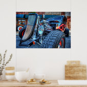 Frisierte Auto Poster (Küche)