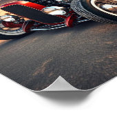 frisierte Auto-Poster Poster (Ecke)